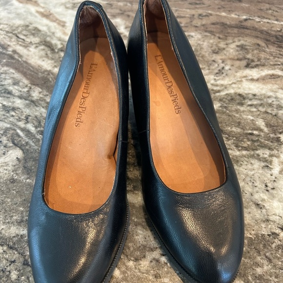 L’amour des pieds Blue pumps, size 7.5. Jolanda model. A bit of scuffs. - Picture 1 of 6